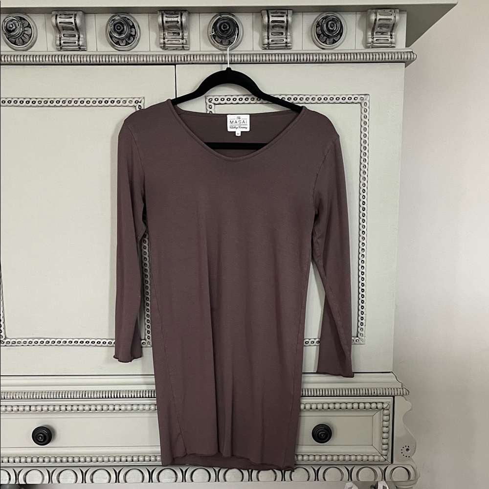 Brown Tunic Top